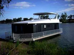 Hausboot auf dem Murray River, Australien