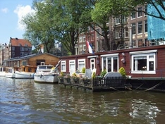 Wohnboot in Amsterdam