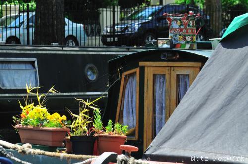 Hausboot Terrasse